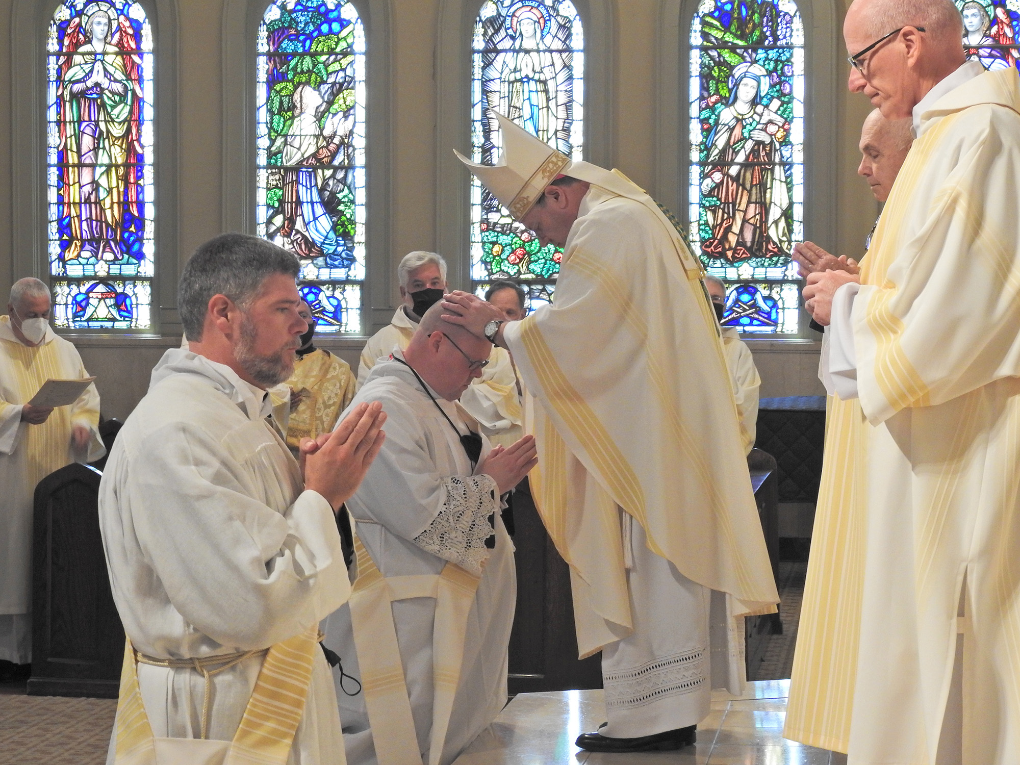 Robert Johnson and Thomas Kennedy were ordained to the holy priesthood on May 22, 2021 at St. Francis Xavier Cathedral in Alexandria. 